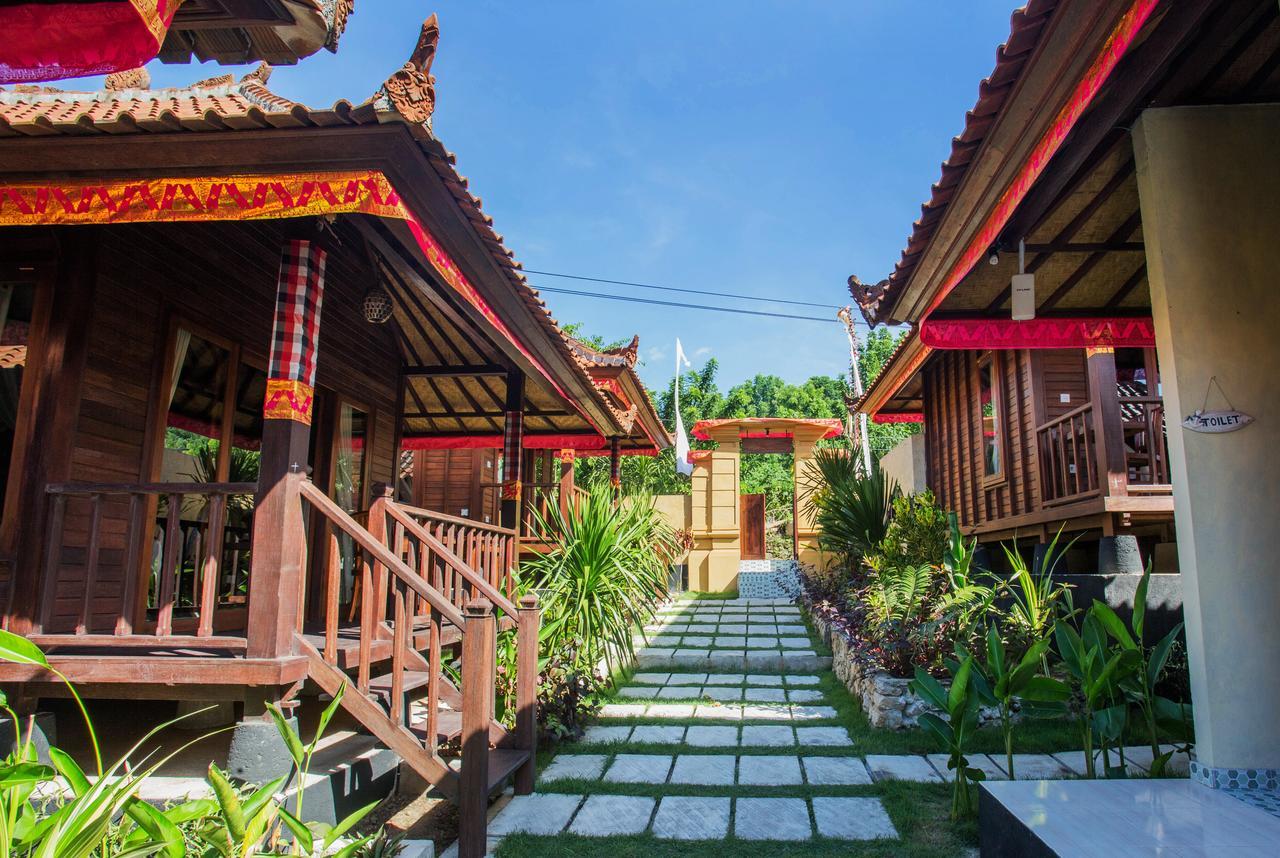 The Kubu221 Ceningan Lembongan Exterior foto