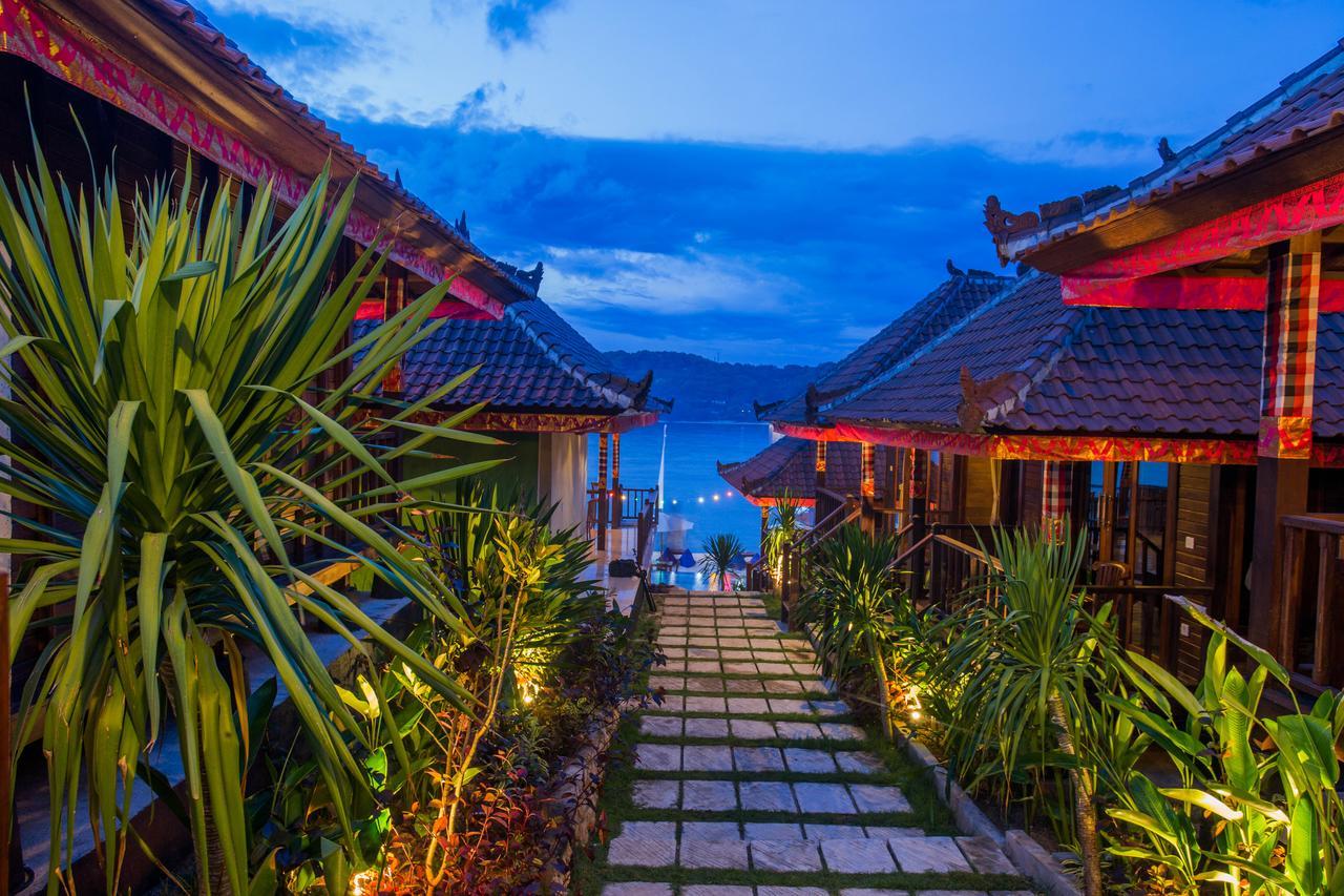 The Kubu221 Ceningan Lembongan Exterior foto