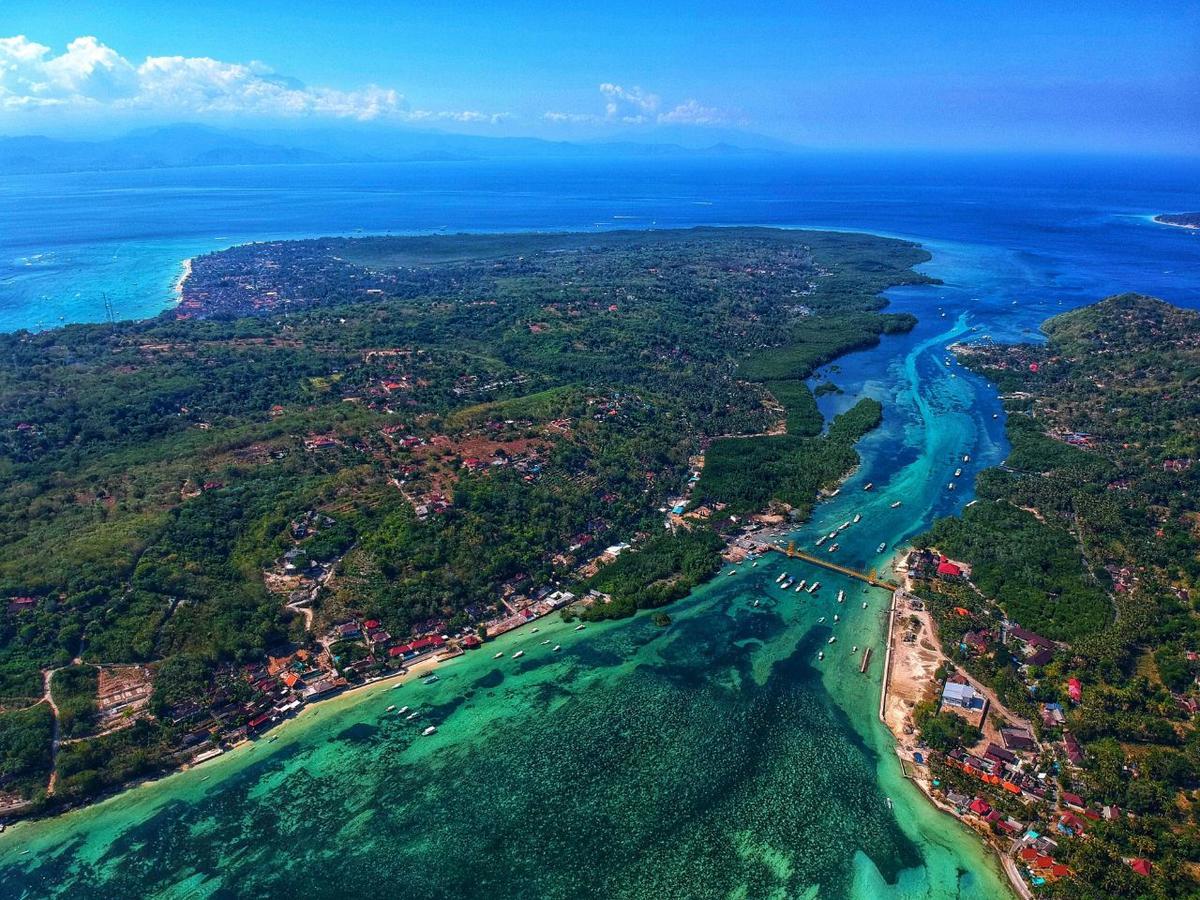 The Kubu221 Ceningan Lembongan Exterior foto